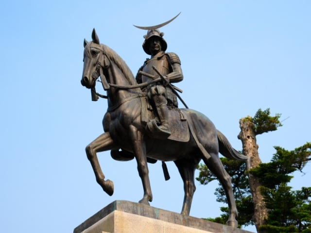 宮城県の風景：伊達政宗像